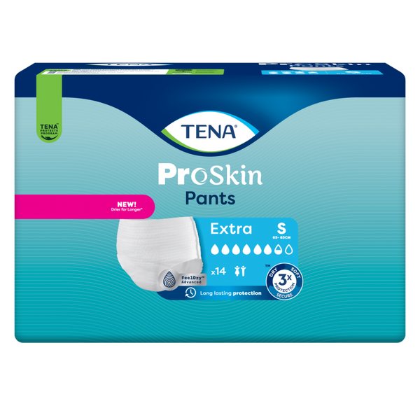 TENA sauskelnės-kelnaitės PANTS EXTRA, S, 14 vnt