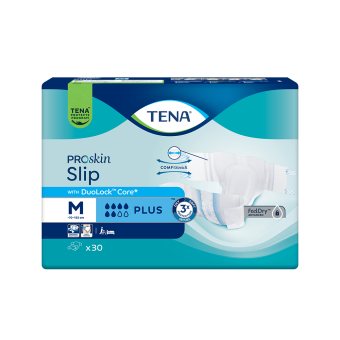 TENA sauskelnės SLIP PLUS, M dydis, 30 vnt