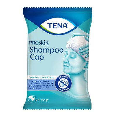 TENA SHAMPOO CAP, šampūno kepurė, 1 vnt