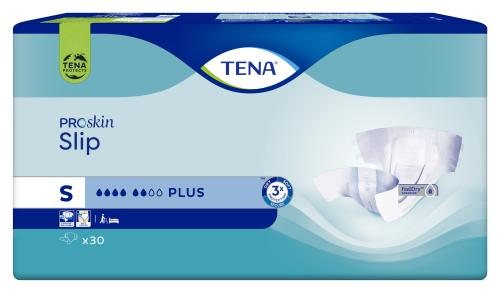 TENA Slip Plus Anatominės sauskelnės šlapimo nelaikymui, S, 30 vnt