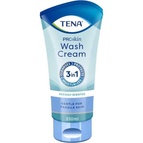 TENA valymo kremas WASH CREAM, 250 ml
