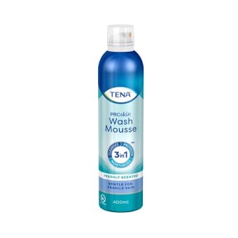 TENA Wash Mousse prausiamosios putos 3 IN 1, 400 ml