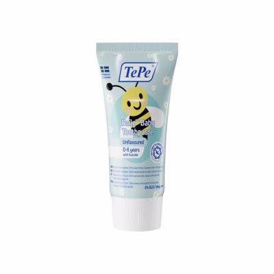 TEPE, dantų pasta DAILY BABY, 0-6 metų vaikams, be skonio, 50 ml