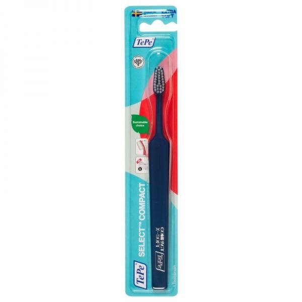 TEPE dantų šepetėlis SELECT COMPACT, ypač minkštas, 1 vnt