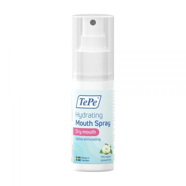 TEPE drėkinamasis burnos purškiklis HYDRATING, obuolių ir mėtų skonio, 50 ml