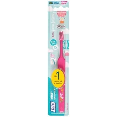 TEPE Mini labai minkštas dantų šepetėlis (0-.), blisteris, 6 m