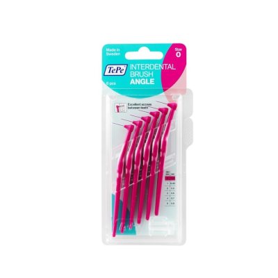 TePe rožiniai tarpdančių šepetėliai Angle, N6, 0.4 mm
