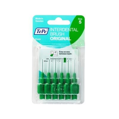 TePe žali tarpdančių šepetėliai G2, N6, 0.8 mm