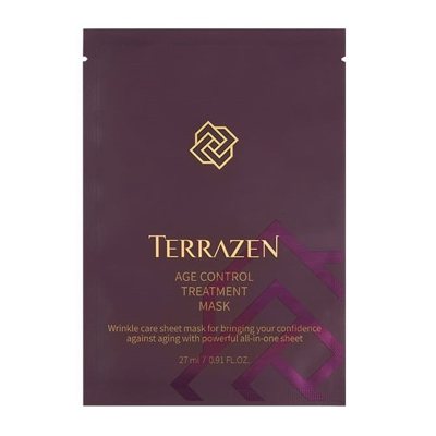 Terrazen Lakštinė, stangrinanti veido kaukė TER86810, 27 ml