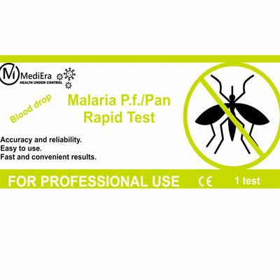 Testas maliarijos (malaria P.f./Pan), profesionaliam naudojimui, 1 vnt