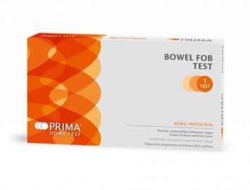 TESTAS Prima Fob storosios žarnos vėžio diagnostikai
