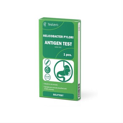 TESTERA, Helicobacter pylori antigenų testas, 1 vnt