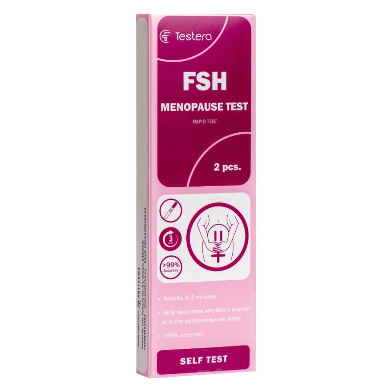 Testera Menopauzės (FSH) testas N2