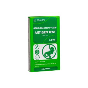 TESTERA testas HELICOBACTER PYLORI, 1 vnt