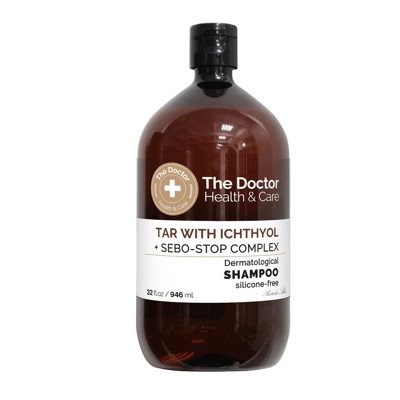 THE DOCTOR, DEGUTAS+ICHTIOL+SEBO STOP KOMPLEKSAS, šampūnas, 946 ml