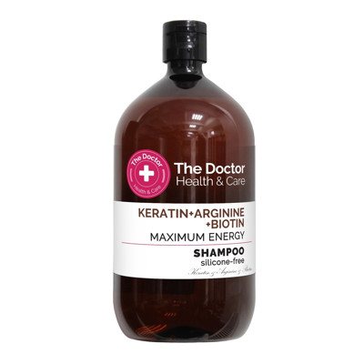 THE DOCTOR, KERATINAS+ARGININAS+BIOTINAS, šampūnas, 946 ml