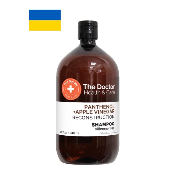 THE DOCTOR šampūnas PANTENOLIS + OBUOLIŲ ACTAS, 946 ml