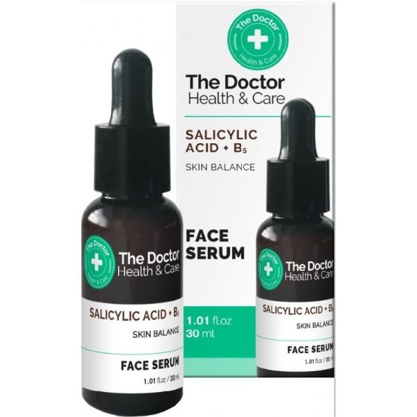 THE DOCTOR veido serumas SALICILO RŪGŠTIS + B5, 30 ml