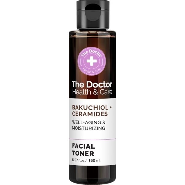 THE DOCTOR veido tonikas BAKUČIOLIS IR KERAMIDAI, 150 ml