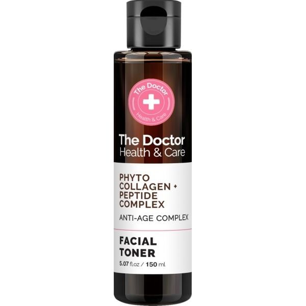 THE DOCTOR veido tonikas FITOKOLAGENO PEPTIDŲ KOMPLEKSAS, 150 ml
