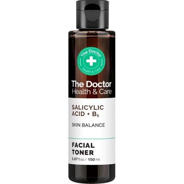 THE DOCTOR veido tonikas SALICILO RŪGŠTIS + B5, 150 ml
