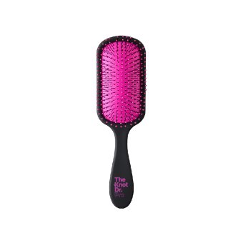 THE KNOT DR. plaukų šepetys FUCHSIA PRO KDP102, rožinė spalva, 1 vnt
