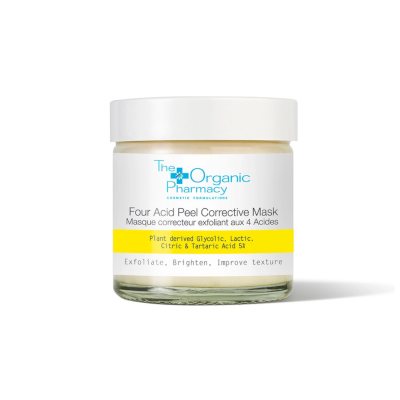 THE ORGANIC PHARMACY keturių rūgščių koreguojanti kaukė, 60 ml