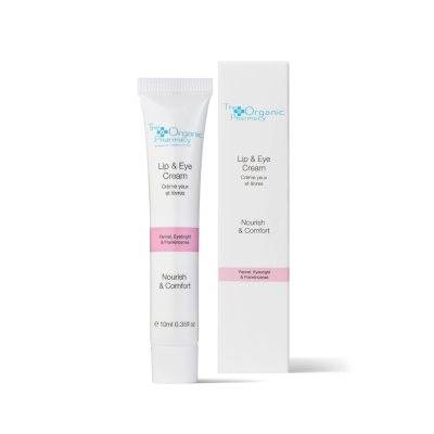 THE ORGANIC PHARMACY lūpų ir paakių kremas, 10 ml