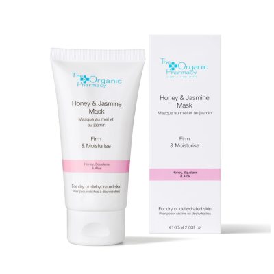 THE ORGANIC PHARMACY medaus ir jazminų veido kaukė, 60 ml