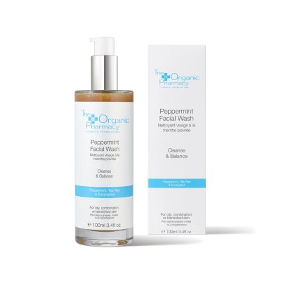 THE ORGANIC PHARMACY pipirmėčių veido prausiklis, 100 ml
