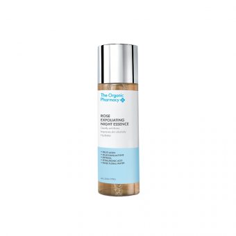 THE ORGANIC PHARMACY rožių eksfoliuojanti esencija nakčiai ROSE EXFOLIATING NIGHT ESSENCE, 150 ml