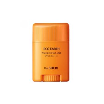 THE SAEM atsparus vandeniui apsauginis pieštukas nuo saulės ECO EARTH WATERPROOF SUN STICK, SPF 50+ PA++++, 17 g