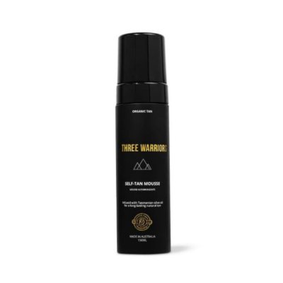 Three Warriors savaiminio įdegio putos Self-Tan Mousse, 150 ml