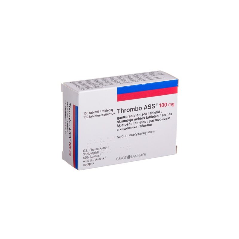 THROMBO ASS 100mg skr. neir. tab. N100