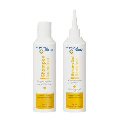 THYMUSKIN Sensitive rinkinys Šampūnas + Serumas 200 ml, 200 ml