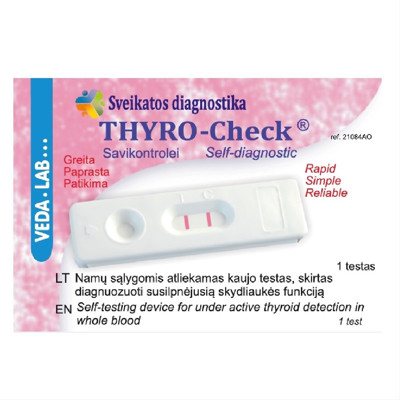 THYRO-CHECK, skydliaukės funkcijos testas, 1 vnt
