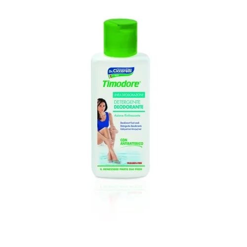 TIMODORE antibakterinis dezodoruojantis pėdų prausiklis, 200 ml