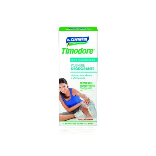 TIMODORE dezodoruojantys milteliai, 75 g