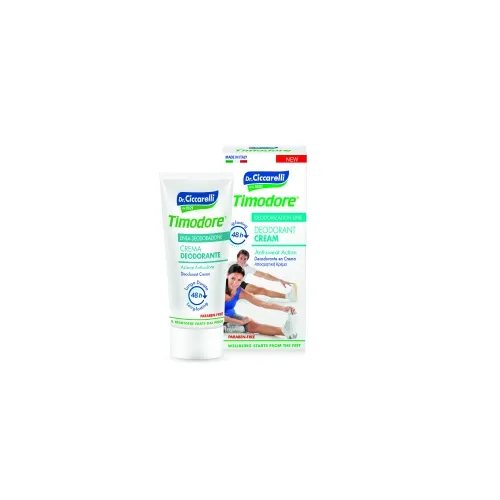 TIMODORE kremas nuo pėdų prakaitavimo 48H, 50 ml