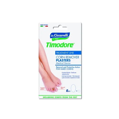 TIMODORE pleistrai minkštoms nuospaudoms šalinti tarp pirštų, N6
