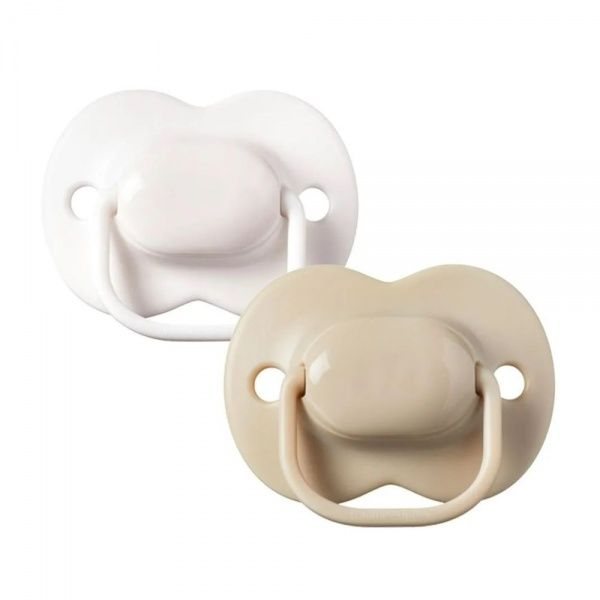 TOMMEE TIPPEE lateksiniai, apvalūs čiulptukai, 0–6 mėn., 2 vnt