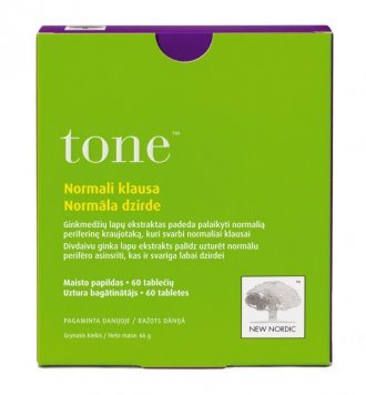 TONE tabletės N60