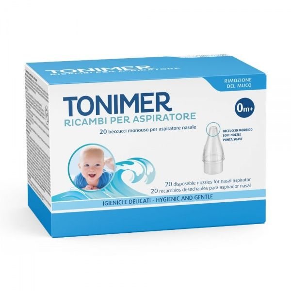 TONIMER aspiratoriaus antgaliai RICAMBI PER ASPIRATORE, 20 vnt