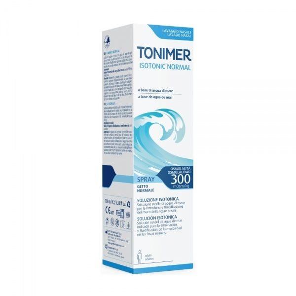 TONIMER jūros vanduo ISOTONIC NORMAL SPRAY, 100 ml