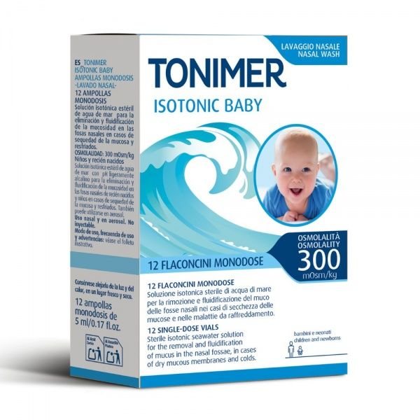 TONIMER jūros vanduo, x 5 ml, 12 vnt