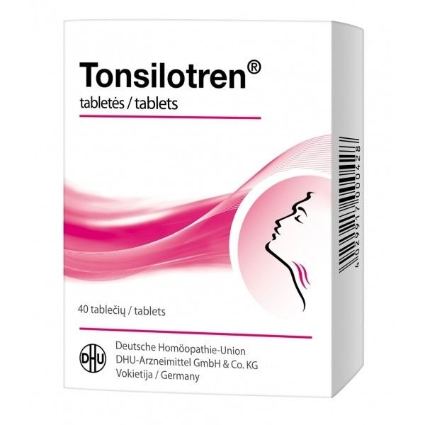 TONSILOTREN tabletės N40