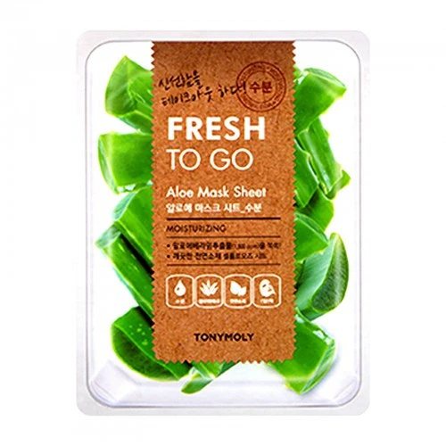 TONYMOLY Fresh To Go kaukė veidui lakštinė su alijošiumi, Vnt, 25 g