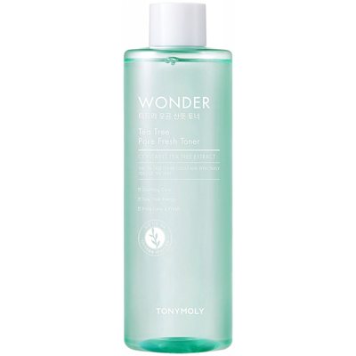 TONYMOLY Tonikas veido odai Wonder Tea Tree Pore Fresh Toner TM00002957, 500 ml