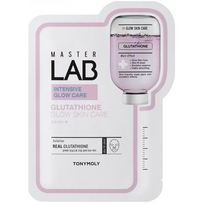 TONYMOLY Veido kaukė Master Lab Sheet Mask Gluthatione TM00005969, su glutationu, 19 g