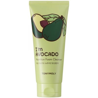 TONYMOLY Veido prausiklis I'm Avocado Foam Cleanser TM00005736, 180 ml